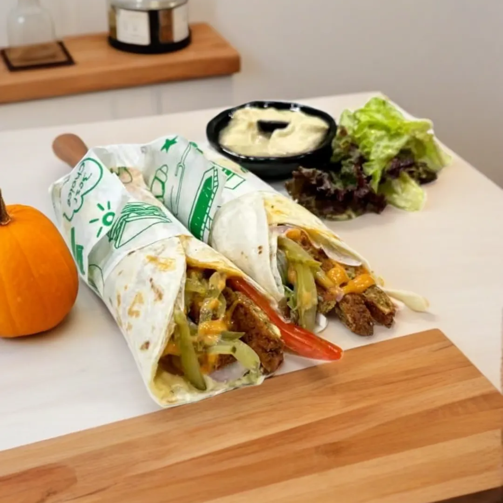 lebanese falafel wrap